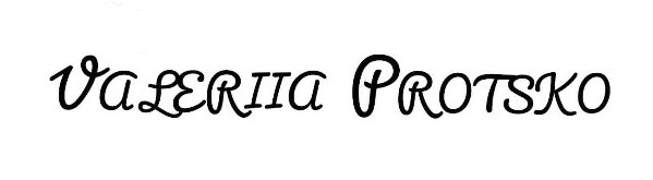 logo Valeriia Protsko